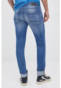 Sisley jeansy Helsinki męskie. Kolor: niebieski #4