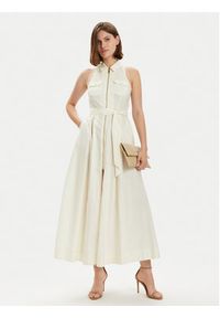 Gaudi Sukienka letnia 411FD15014 Écru Regular Fit. Materiał: bawełna. Sezon: lato #2