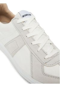 Novesta Sneakersy Gat Summer N454003-002BLN110 Biały. Kolor: biały. Materiał: skóra, zamsz #3