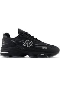 Buty męskie New Balance M1000LNY – czarne. Kolor: czarny. Materiał: materiał, skóra, syntetyk. Szerokość cholewki: normalna