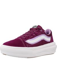 Vans - Buty VANS OLD SKOOL OVERT CC Fioletowy. Okazja: na co dzień. Kolor: fioletowy. Materiał: tkanina. Model: Vans Old Skool #1