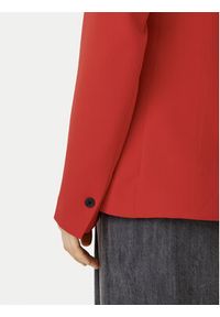 only - ONLY Marynarka Raven 15338389 Czerwony Slim Fit. Kolor: czerwony. Materiał: syntetyk #5