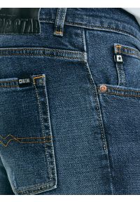 Big-Star - Jeansy męskie skinny niebieskie Owen 312. Okazja: na co dzień. Kolor: niebieski. Styl: casual, elegancki #5