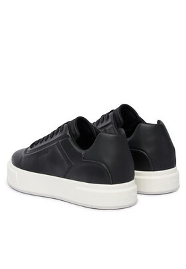 Calvin Klein Sneakersy Basket Cupsole Oxf Lup Hf Lth YM0YM01452 Czarny. Kolor: czarny. Materiał: skóra