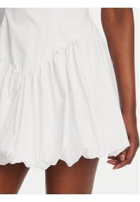 BARDOT Sukienka koktajlowa Lissett Poplin 59794DB Biały Slim Fit. Kolor: biały. Materiał: bawełna. Styl: wizytowy #5
