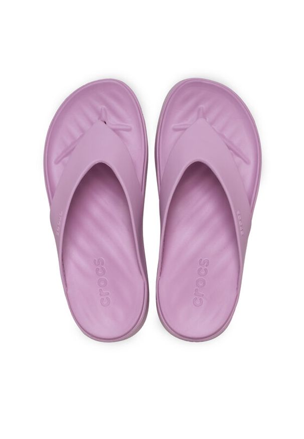 Crocs Japonki Getaway Platform Flip 209410 Różowy. Kolor: różowy. Obcas: na platformie