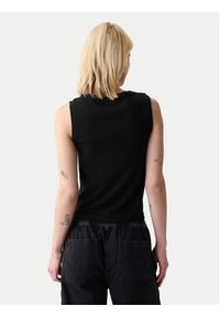 GAP - Gap Top 540735-01 Czarny Slim Fit. Kolor: czarny. Materiał: bawełna #6