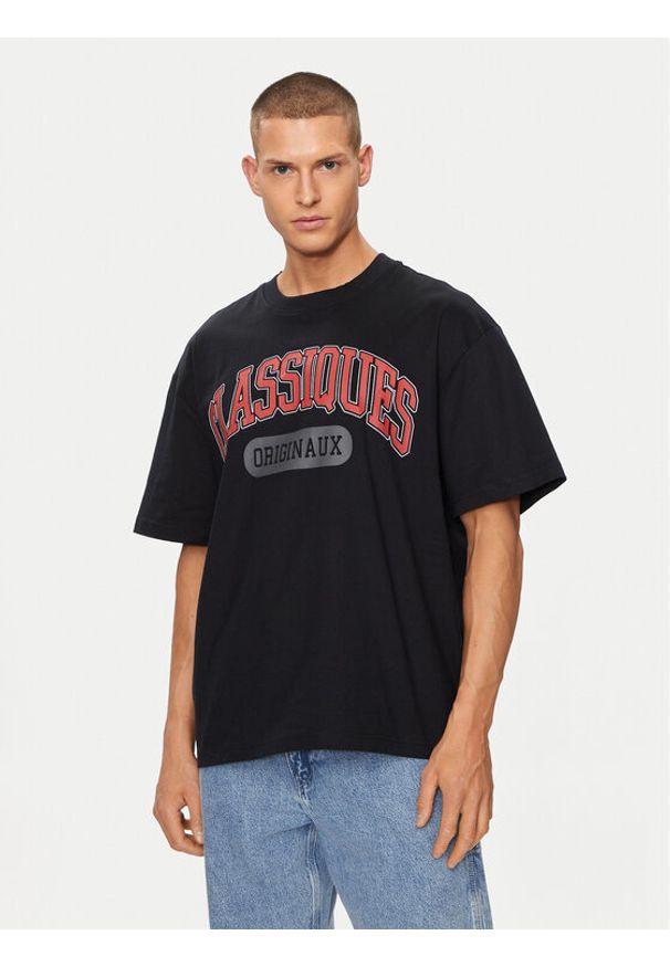 Only & Sons T-Shirt Classiques 22029023 Czarny Relaxed Fit. Kolor: czarny. Materiał: bawełna