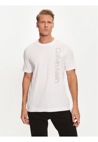 Calvin Klein Performance T-Shirt 00GMF4K113 Biały Regular Fit. Kolor: biały. Materiał: bawełna #1