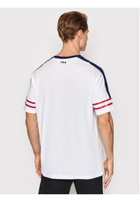 Fila T-Shirt Barstow 768989 Biały Loose Fit. Kolor: biały. Materiał: bawełna #5