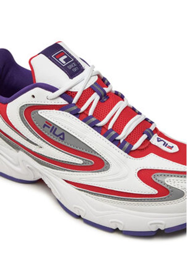 Fila Sneakersy Fila Actix FFM0314.13041 Biały. Kolor: biały. Materiał: skóra