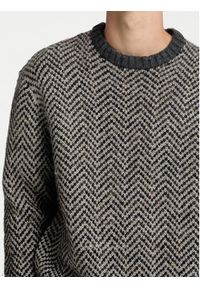 Selected Homme Sweter 16094589 Szary Regular Fit. Kolor: szary. Materiał: wełna #6