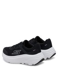 skechers - Skechers Sneakersy Max Cushioning Endea 129470/BKW Czarny. Kolor: czarny. Materiał: materiał