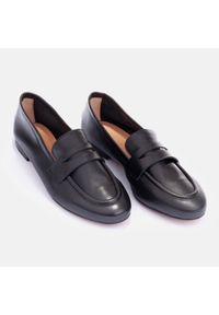Marco Shoes Loafersy bez podszewki czarne. Kolor: czarny. Materiał: skóra #5