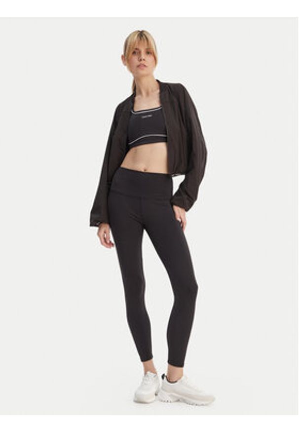 Calvin Klein Performance Legginsy Icon LVGWS6L676 Czarny Slim Fit. Kolor: czarny. Materiał: syntetyk