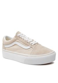 Vans Tenisówki Ua Old Skool Platform VN0A5KRGJ921 Beżowy. Kolor: beżowy. Materiał: materiał. Obcas: na platformie