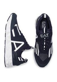EA7 Emporio Armani Sneakersy X8X033 XCC52 D813 Granatowy. Kolor: niebieski. Materiał: materiał