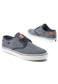 Szare Tenisówki Wrangler Modne Obuwie Męskie. Okazja: na co dzień. Zapięcie: sznurówki. Kolor: szary. Materiał: skóra, denim, materiał. Szerokość cholewki: normalna. Styl: klasyczny, casual, elegancki #7