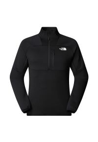 Kurtka męska The North Face Meteora 1/4 Zip 0A8E1MJK31 - czarna. Kolor: czarny. Materiał: materiał, poliester, dzianina. Styl: wakacyjny, klasyczny. Sport: wspinaczka #1