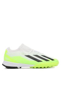 Adidas - adidas Buty do piłki nożnej X Crazyfast.3 Turf Boots IE1568 Biały. Kolor: biały