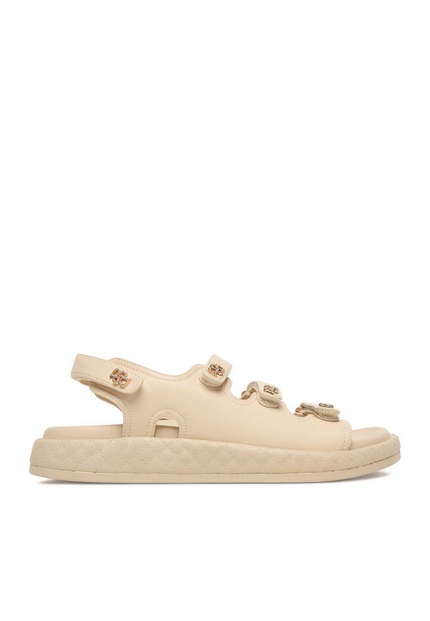 Sandały Badura. Kolor: beżowy