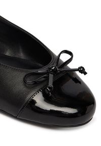 MICHAEL Michael Kors Baleriny Piper Sling 40S6PIFP2L Czarny. Kolor: czarny. Materiał: skóra #5