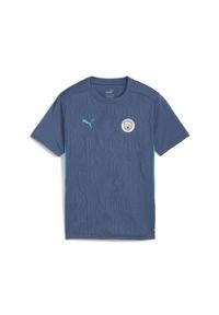 Puma - Koszulka treningowa dla dzieci Manchester City 2024/25. Kolor: niebieski. Sport: piłka nożna #1