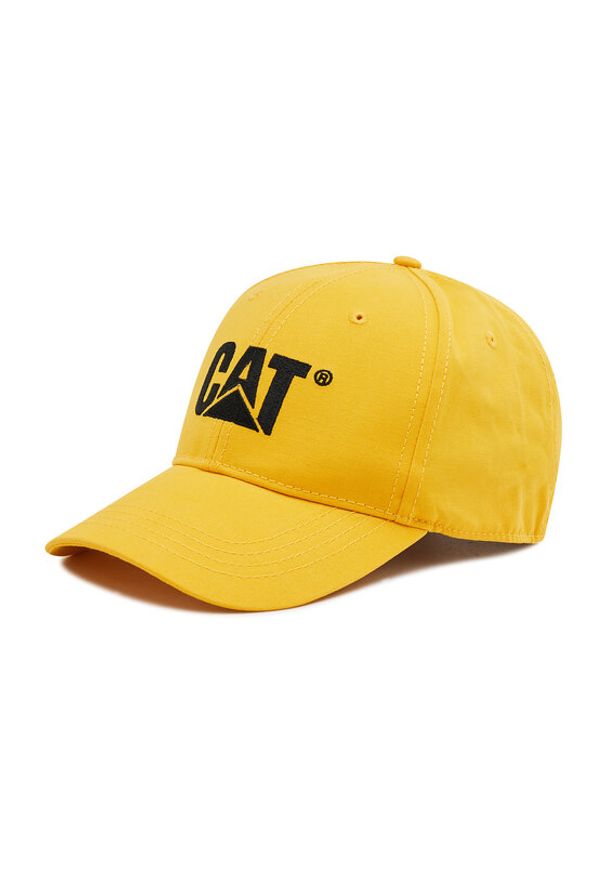 CATerpillar Czapka z daszkiem Trademark Cap W01791 Żółty. Kolor: żółty. Materiał: materiał