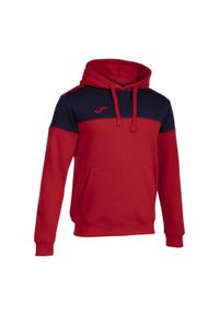 Bluza z kapturem Joma Crew V. Typ kołnierza: kaptur. Kolor: niebieski, czerwony, wielokolorowy. Sport: piłka nożna #1