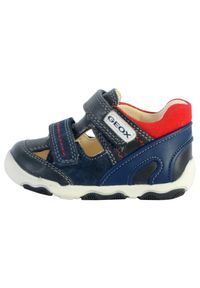 Sandały Geox Model B New Balu Boy A Kolor Niebieski. Kolor: niebieski. Materiał: skóra. Sport: turystyka piesza