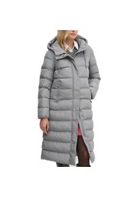 Geox - Kurtka GEOX W ANYLLA E Szary. Kolor: szary. Materiał: tkanina, puch. Sport: turystyka piesza #1