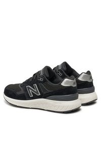New Balance Sneakersy Walking 880 WW880BK6 Czarny. Kolor: czarny. Materiał: zamsz, skóra #4