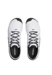 Buty do biegania męskie Merrell Trail Glove 7. Zapięcie: sznurówki. Kolor: biały. Materiał: materiał, tkanina, syntetyk. Szerokość cholewki: normalna. Sport: bieganie