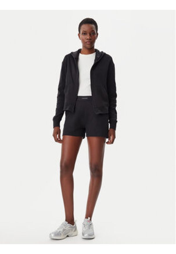 Calvin Klein Underwear Szorty sportowe 000QS7275E Czarny Relaxed Fit. Kolor: czarny. Materiał: bawełna