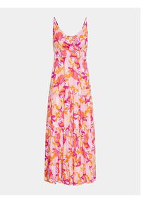 YAS Sukienka letnia Tropia 26033844 Kolorowy Regular Fit. Materiał: wiskoza. Wzór: kolorowy. Sezon: lato #7