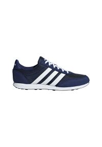 Męskie sneakersy Adidas V Racer 2.0 B75795 - 38. Materiał: materiał, skóra, guma, syntetyk, zamsz. Szerokość cholewki: normalna. Wzór: aplikacja, ze splotem. Model: Adidas Racer #1