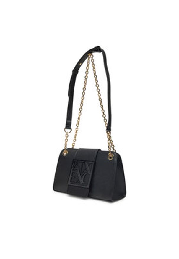 Armani Exchange Torebka XW000281 AF13672 UC001 Czarny. Kolor: czarny. Materiał: skórzane