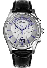 Zegarek Adriatica Zegarek męski Adriatica A1193.52B3CH czarny. Kolor: czarny #1