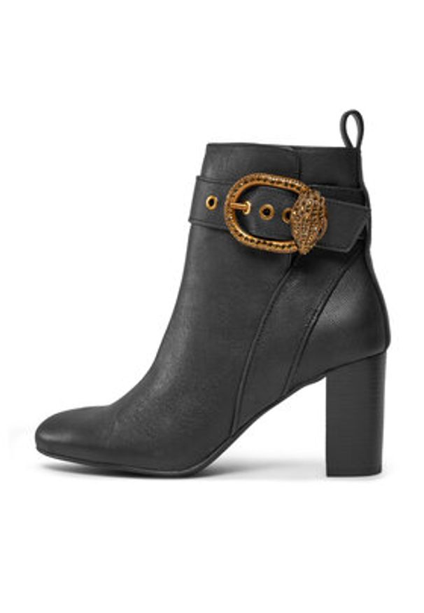 Kurt Geiger Botki 225-Mayfair Ankle Boot 75 577800109 Czarny. Kolor: czarny. Materiał: skóra