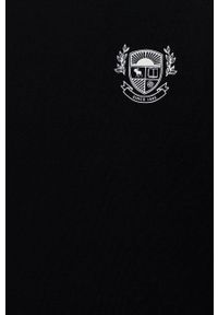Abercrombie & Fitch t-shirt dziecięcy kolor czarny z nadrukiem. Kolor: czarny. Materiał: materiał. Wzór: nadruk #3