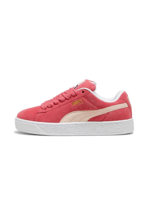 Trenerzy Puma Suede XL. Kolor: czerwony. Materiał: zamsz. Model: Puma Suede. Sport: turystyka piesza