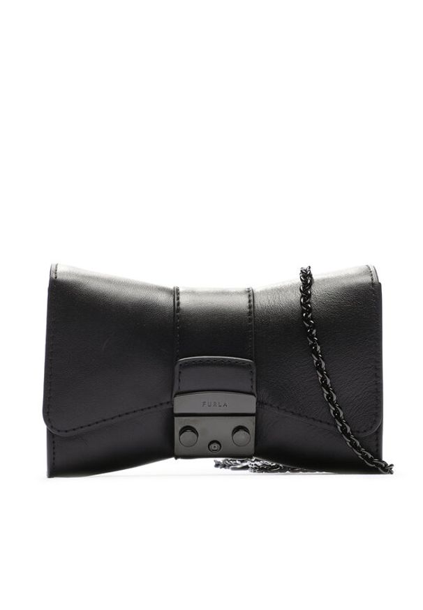 Furla Torebka Metropolis WE00527-BX1709-O6000-9077 Czarny. Kolor: czarny. Materiał: skórzane