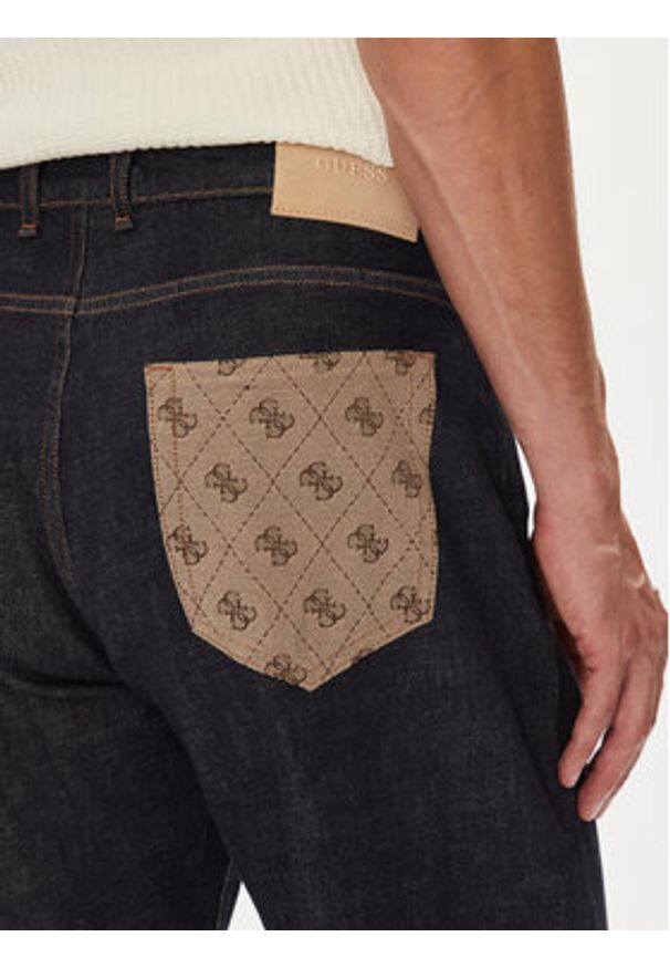 Guess Jeansy M5YA82 D5QC2 Niebieski Regular Fit. Kolor: niebieski