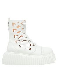 AGL Trzewiki Viggy D751517PGKI034B775 Biały. Kolor: biały. Materiał: skóra #1