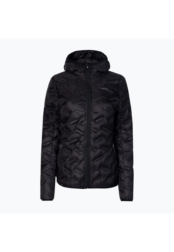 Kurtka puchowa damska Viking Aspen. Kolor: czarny. Materiał: puch. Sport: turystyka piesza