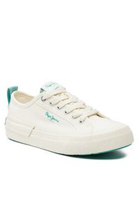 Pepe Jeans Sneakersy Allen Band W PLS31557 Biały. Kolor: biały #3