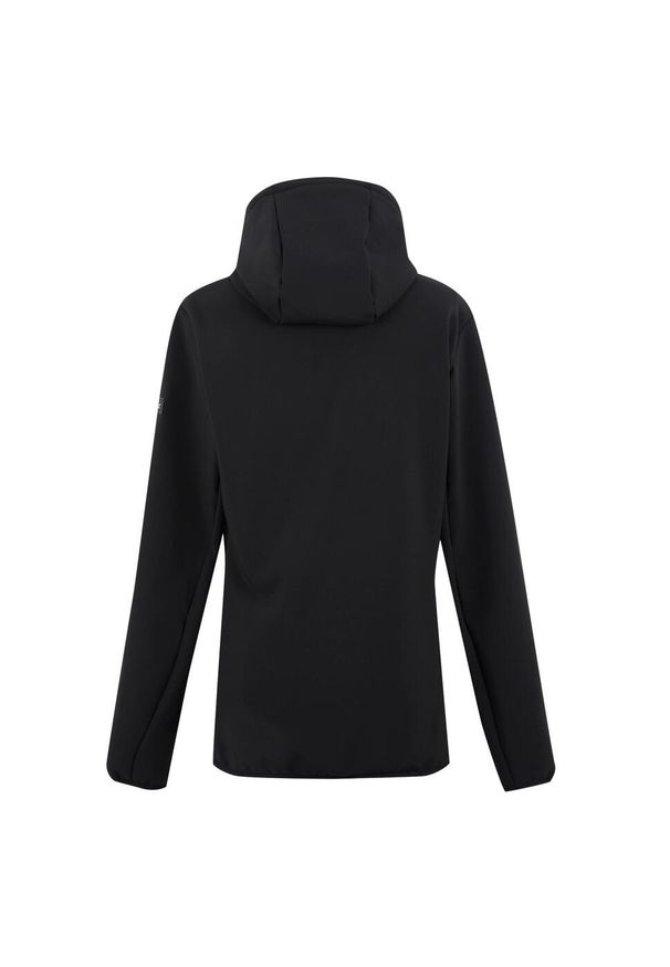 Regatta - Kurtka Damska Ossek Soft Shell. Kolor: czarny. Sport: turystyka piesza