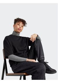 Adidas - adidas Spodnie dresowe ALL SZN Fleece Washed HZ2987 Czarny Loose Fit. Kolor: czarny. Materiał: bawełna, dresówka #4