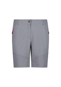 Bermudy damskie turystyczne CMP 30T6866. Kolor: szary. Sport: turystyka piesza