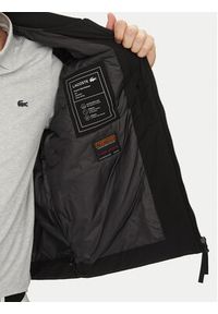 Lacoste Kurtka bomber BH8904 Czarny Regular Fit. Kolor: czarny. Materiał: syntetyk #4